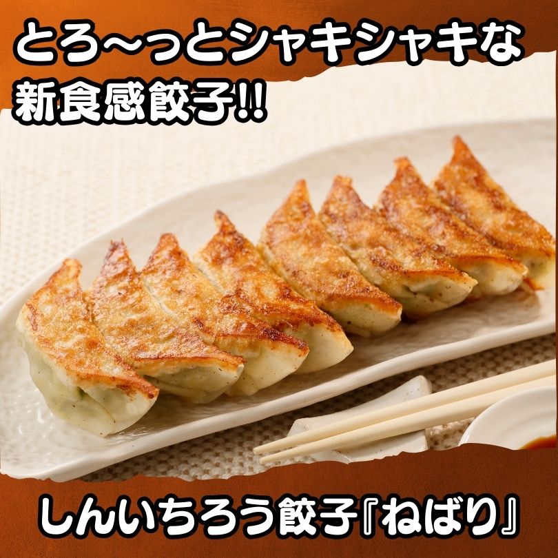 しんいちろう餃子『ねばり』 (18g×12個入・タレ付)×2箱